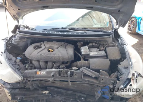 2013 Hyundai Elantra Limited from USA, damaged, VIN 5NPDH4AE7DH290841